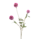 Emerald kunstbloem Scabiosa spray roze 72cm