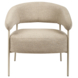 KARWEI fauteuil Coco bouclé beige