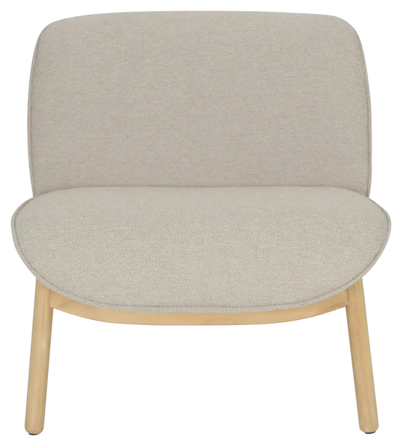 KARWEI fauteuil Jack beige bouclé stof