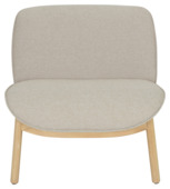 KARWEI fauteuil Jack beige bouclé stof