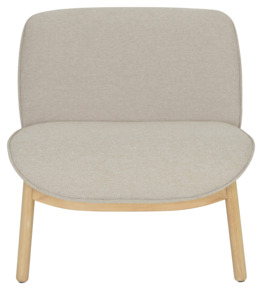 KARWEI fauteuil Jack beige bouclé stof