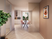 Roomdivider profiel recht 90° natuur eiken 2 stuks