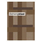 Behangstaal Vliesbehang Perfect symmetry bruin (dessin 125079)