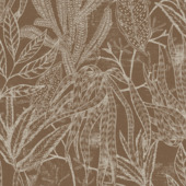 Vliesbehang Chaya bruin (dessin 125088)