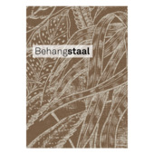 Behangstaal Vliesbehang Chaya bruin (dessin 125088)