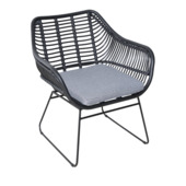 KARWEI tuinstoel Mason zwart wicker