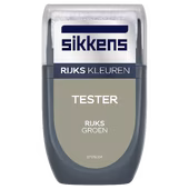 Sikkens muurverf kleurtester Rijks groen mat 30 ml
