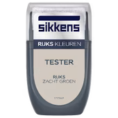 Sikkens muurverf kleurtester Rijks zacht groen mat 30 ml