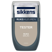 Sikkens muurverf kleurtester Rijks bruin mat 30 ml