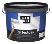 KARWEI Perfectdek muur en plafondverf mat binnen wit 10 liter