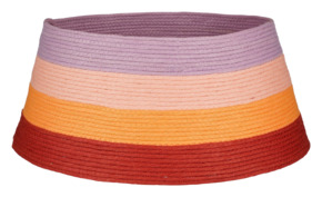 Kerstboomrok FSC papier paars oranje rood