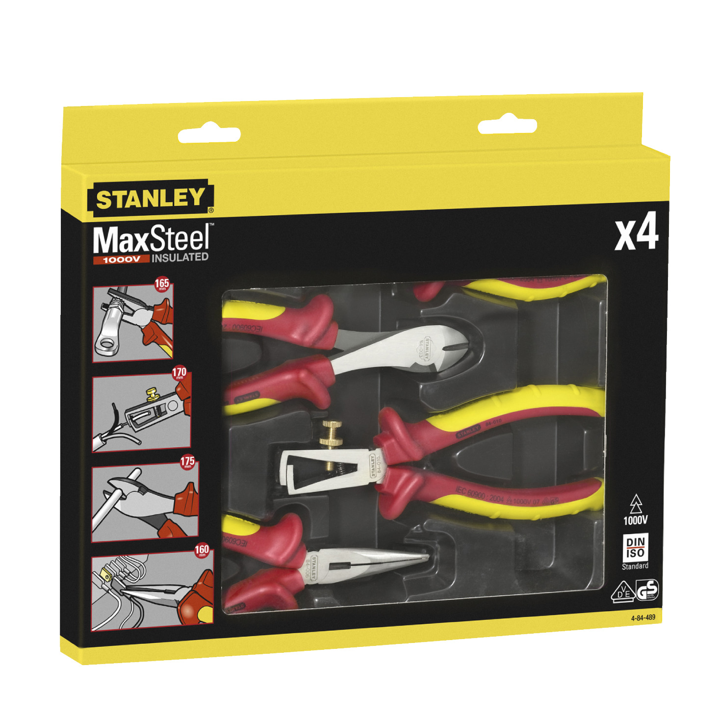 Stanley Fatmax Vde Tangenset 4 Delig stanley kopen in de aanbieding