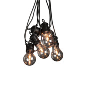Konstsmide feestverlichting lichtsnoer add on 10 LED lampen extra warmwit 10 m
