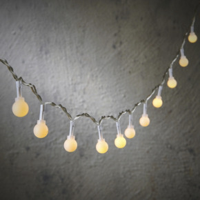 Luca Lightning snoerverlichting cherry klassiek wit LED verlichting 3.67 m