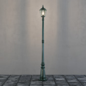 Konstsmide staande buitenlamp Firenze 210cm groen 