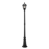 Konstsmide staande buitenlamp Firenze 210cm matzwart