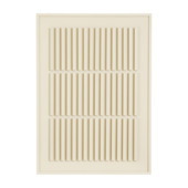 Muurdecoratie donker grijs FSC 100% - l50xb70xh2cm