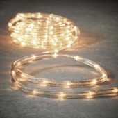 Luca Lightning snoerverlichting klassiek wit LED verlichting 12 m