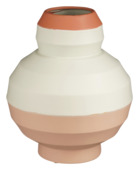 Vaas licht grijs - h40xd33,5cm