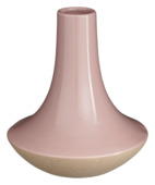 Vaas roze - h30xd25cm