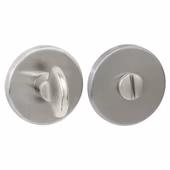 KARWEI vrij-bezet rozet rond RVS look (messing)