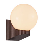 Nordlux wandlamp Hayley bruin