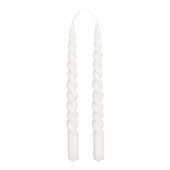 Twist dinerkaars wit 2 stuks