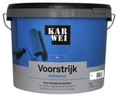 KARWEI voorstrijk dekkend wit 10 liter