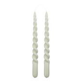 Twist dinerkaars licht groen 2 stuks - h29xd2,2cm