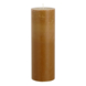 Pilaar kaars donkerbruin- h20xd6,8cm