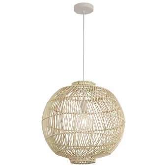 KARWEI hanglamp Ella rotan ø46x46cm