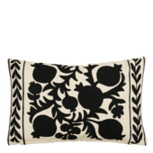 Sierkussen granaatappel zwart - l55xb35xh10cm