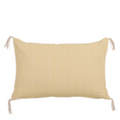 Sierkussen ruit beige -  l55xb35xh10cm