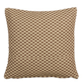 Sierkussen ruit bruin - l45xb45xh10cm