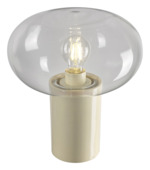 KARWEI tafellamp Bren beige ø27x30cm