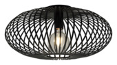 KARWEI plafondlamp Nora zwart ø46x23,5cm