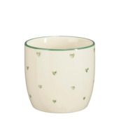 Beker donker groen - h9xd9cm