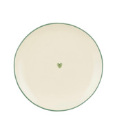 Bord donker groen - h2xd20cm