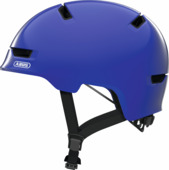 Fietshelm Youth shiny blue S