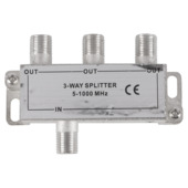 Q-Link coax F-splitter 3-weg