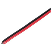 Q-Link luidsprekersnoer 2 x 0,75 mm² 25 meter rood/zwart