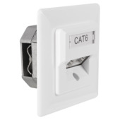 Q-Link FTP CAT6 inbouw contactdoos KPN keur
