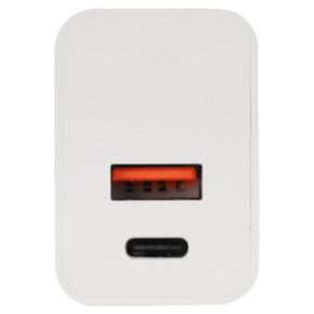 Q-Link oplader 2 poorten PD20W/QC18W wit