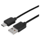 Q-link datakabel 2.0 USB-A MA type-C 1.5 meter zwart