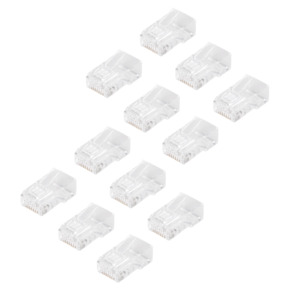 Q-Link UTP connector 8P RJ45 CAT 6 12 stuks