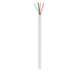 Q-Link telefoonkabel rond 4 x 0.5 20 meter wit