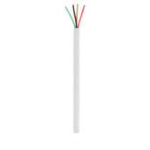 Q-Link telefoonkabel rond 4 x 0.5 20 meter wit