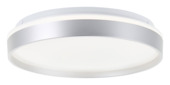 Karwei Brilliant plafondlamp Britt zilver 33cm 3 standen dimbaar aanbieding