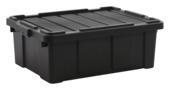 Iris Heavy Duty Powerbox Opbergbox - 43L - 100% Recycled Kunststof - Zwart