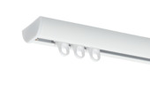 Gordijnrail Deluxe Wit